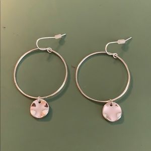 Cute silver earrings!